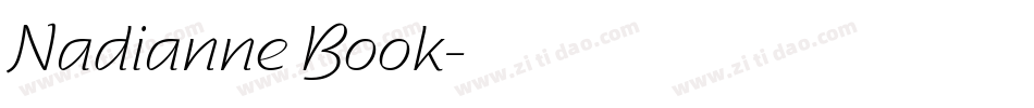Nadianne Book字体转换